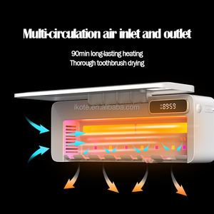 Uso domestico migliore spazzolino da denti elettrico sterilizzare supporto con disinfezione luce UV e Display digitale - Product Image 3