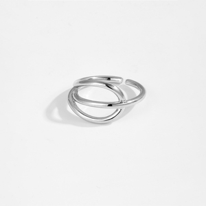 Anillos de Cobre Hipoalergénicos de Triple Capa Chapados en Oro Estilo Punk FUAMAY, Anillos de Latón Unisex para Hombre/Mujer, Bague Famme - Product Image 3