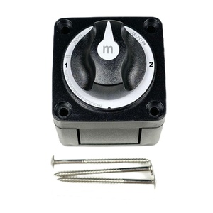 6008200 interruttore <span class=keywords><strong>batteria</strong></span> <span class=keywords><strong>a</strong></span> 3 posizioni selettore serie 6008200 M-nero per veicoli nautici - Product Image 3