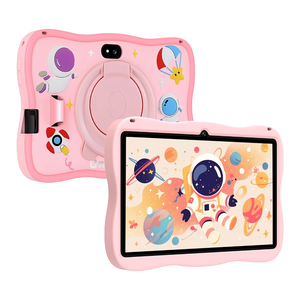 Factory Price OEM <b>7</b>-Inch Kids Educational School Learning Games <b>Tablet</b> Android 15 4+64GB WiFi OEM Anti-Drop Protective Case Toys - Product Image 1