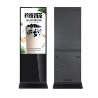 Pantalla LED para Interiores OEM/ODM de 43/50/55/65 Pulgadas, Pantalla Táctil LED Tipo Póster