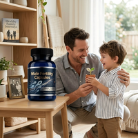 Capsules de fertilité masculine en marque blanche pour la santé reproductive des hommes, soutien du sperme, fabricant de compléments OEM