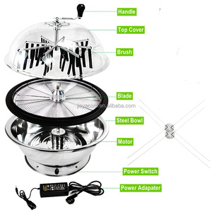 Máy cắt tỉa lá tự động 24 inch, máy cắt tỉa lá thủy canh, máy cắt tỉa nụ lá điện - Product Image 3