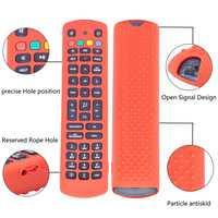 Housse de protection en silicone étanche et ajustée pour télécommande JIO TV – Durable, multicolore et lavable, idéale pour les entreprises commerciales