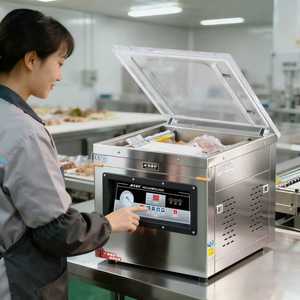 Ansenco Electric Desktop Chamber Food <b>Vacuum</b> Packing Machine Meat Grains Automatic <b>Vacuum</b> Sealer - Product Image 1