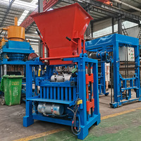 Machine de fabrication de briques de ciment fixes bon marché et de bonne qualité Ligne de production Machine de moulage de blocs de béton semi-automatique