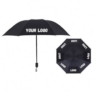 High Quality OEM Wholesale Manual UV Resistant <b>Windproof</b> Waterproof 8 Bone <b>Umbrella</b> for Business Promo Gift Custom Logo <b>Umbrella</b> - Product Image 1