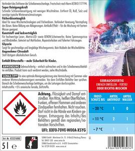 Líquido Limpiaparabrisas Anticongelante y de Visibilidad Clara para Citrus, -20 Grados Celsius, 5 Litros, Listo para el Invierno, el Más Vendido - Product Image 6