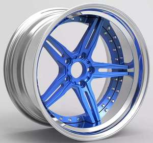 Cerchi in Lega di Alluminio Forgiato Pengzhen Classic 6061-T6, Multirazza 20-22 Pollici 5X130, Su Misura per Porsche Cayenne e 911 <span class=keywords><strong>4</strong></span> - Product Image 4