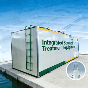 Station d'épuration des eaux usées SBR, petite station d'épuration des eaux usées, station d'épuration individuelle des eaux usées - Product Image 1