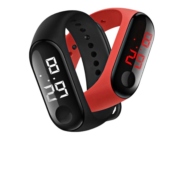 Wholesale OEM ODM High Quality Silicone TPU LED Cartoon Children Sport Wrist Watch Unique Kids Digital Watches