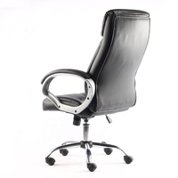 Ensemble de chaises et bureau de direction ergonomiques de haute qualité Chaise de patron en cuir artificiel Chaise de bureau directe d'usine