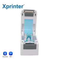 Xprinter XP-D281E produsen Cina 300DPI langsung Thermal USB Bluetooth gelang Printer Barcode