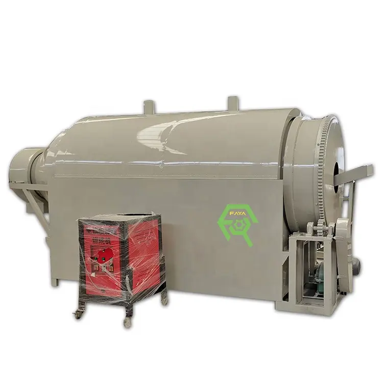 Best quality Coconut fiber rotary drum dryer Sludge Rotary Drying Machine Animal waste dryer