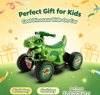 Voiture électrique RC tout-terrain pour enfants 550W DualDrive, absorption des chocs sur 4 roues, musique éducative précoce