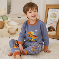 Ensemble de sous-vêtements en coton respirant pour enfants, garçons et filles, pour l'automne