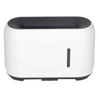 Appareil intelligent Volcan Huile essentielle Aromathérapie 3d Flamme Parfum Diffuseur Aroma Diffuseur Lumière LED humidificateur d'air avec Flamme