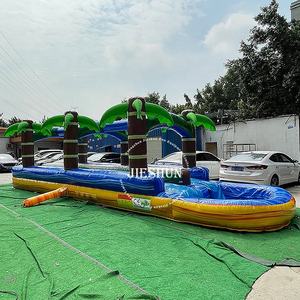 Personnalisé nouveau design pluie forêt arbre glissière d'eau gonflable de thème de doubles voies marbre et glissière avec piscine pour <span class=keywords><strong>la</strong></span> <span class=keywords><strong>location</strong></span> - Product Image 3