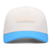Casquette de baseball personnalisée avec logo en caoutchouc – Style été, imperméable, séchage rapide, respirante, trous d'aération, blocs de couleur, chapeau de sport et de golf