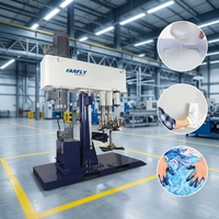 Mélangeur à pales papillon double arbre FARFLY FDL pour machines à adhésifs sensibles à la pression