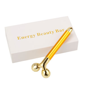 Venta caliente Beauty Bar 24K Gold Pulse Masajeador facial Producto de belleza - Product Image 6