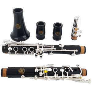Clarinete MORESKY de Madera de Palisandro Plateada/Ebano con 17 Llaves en La Mopane MA68 - Product Image 1