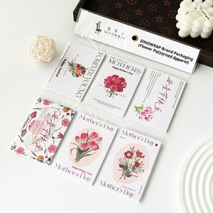 Tarjeta de Felicitación para el Día de la Madre, Mamá, <span class=keywords><strong>Te</strong></span> <span class=keywords><strong>Amo</strong></span>, Ramo de Flores, Decoración con Flores Frescas, Materiales para Manualidades - Product Image 4