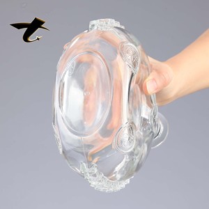 Decantador de Vino de Vidrio Grueso de Alta Gama, Libre de Plomo, <span class=keywords><strong>con</strong></span> Tapón de Corcho <span class=keywords><strong>para</strong></span> Tequila y Brandy - Product Image 4