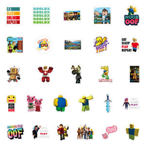 50-100 Virtual World <strong>Roblox</strong> Graffiti <strong>Stickers</strong> Gloss Lamination Digital Printed Cross-border Decorative PVC Cartoon Waterproof - Product Image 4