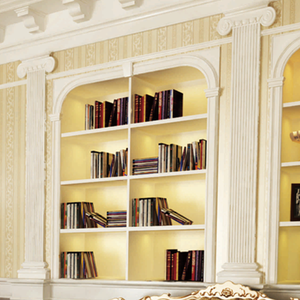 <span class=keywords><strong>Columnas</strong></span> de Interior planas de PU para casa, diseños de pilares decorativos a la venta - Product Image 1
