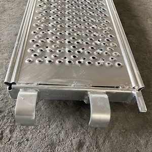 Planche d'échafaudage en métal galvanisé Peri <span class=keywords><strong>Altrad</strong></span> Layher, plateforme d'échafaudage, échafaudage polyvalent à vendre, crochet en U, planche de construction - Product Image 2