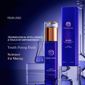 Tonique hydratant anti-rides raffermissant à l'acide hyaluronique OME Customized Glacier Essence, style coréen de luxe pour le soin du visage. - Product Image 1