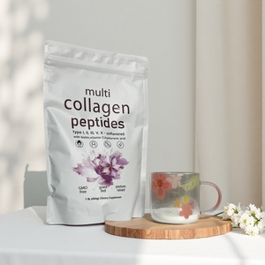 Tratamiento Capilar de Belleza, Suplemento Dietético de Vitamina C, Producto en Polvo de Colágeno Marino Multi-Péptidos, Bebida para Blanquear la Piel - Product Image 1
