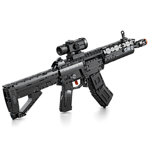 ปืนไรเฟิล Reobrix 77024 QBU-191 จำนวน 1593 ชิ้น ทำจากพลาสติก ABS ยาว 79.7 ซม. แม็กกาซีนถอดได้ ระบบแมนนวลค็อกกิ้ง สำหรับอายุ 14 ปีขึ้นไป ของสะสมสำหรับนักสะสมอาวุธจีน - Product Image 2