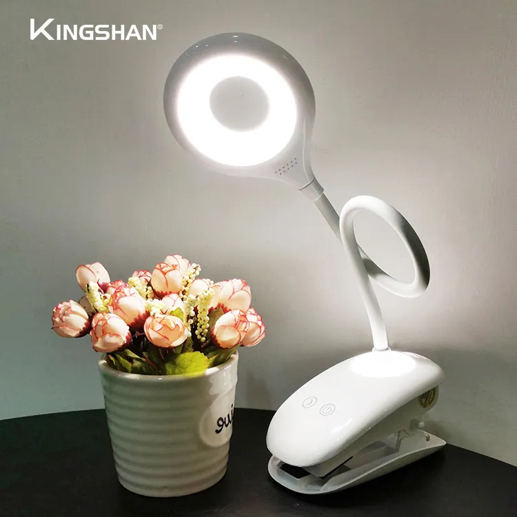Lampe de bureau Led OEM à luminosité réglable, lumière blanche, interrupteur tactile, ABS, design moderne, pour soins des yeux, 1 pièce