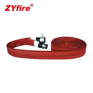 ZYfire Professionalは、産業用消防用にカスタマイズされた3インチNBRブレンドチューブ消防ホース