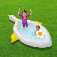Piscines à balles d'été piscine gonflable en forme de canard pour enfants