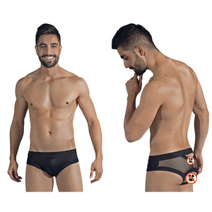 In <span class=keywords><strong>microfibra</strong></span> Gay da <span class=keywords><strong>uomo</strong></span> Jockstrap intimo Sexy-sportivo ritaglio Design traspirante e liscio per la vendita - Product Image 2