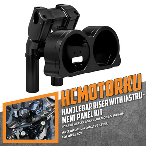Kit di Supporto Regolabile per Manubrio Moto, Compatibile con Harley Touring Road Glide FLTRX dal 2015 in poi - Product Image 2