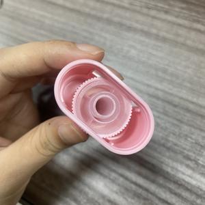 Контейнер для косметики, розовая пластиковая витая трубка овальной формы, многоразового использования, ароматизатор и Дезодоратор - Product Image 2
