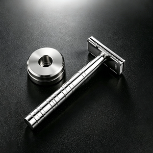Afeitadora SPOLO 316L de Acero Inoxidable con Soporte para Piel Sensible, <span class=keywords><strong>OneBlade</strong></span> Profesional para Afeitar la Cara y el Cuerpo para Hombres - Product Image 2
