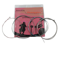 Steel Wire Wound Material Musical Instrument Accessories Cello Strings