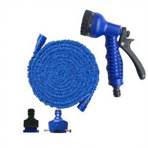 Venta caliente <span class=keywords><strong>manguera</strong></span> <span class=keywords><strong>de</strong></span> jardín extensible <span class=keywords><strong>de</strong></span> plástico <span class=keywords><strong>de</strong></span> <span class=keywords><strong>100</strong></span> <span class=keywords><strong>pies</strong></span> 3/4 pulgadas con boquilla <span class=keywords><strong>de</strong></span> 7 funciones tubería <span class=keywords><strong>de</strong></span> <span class=keywords><strong>agua</strong></span> estándar ANSI a prueba <span class=keywords><strong>de</strong></span> fugas Flexible - Product Image 1