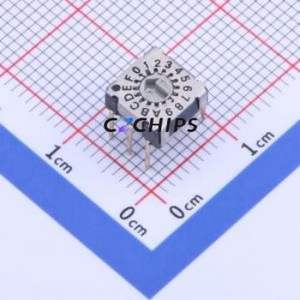 SKAR-16 Rotary Encoder Switch Through hole Component (THT) Switch 16 True Code - Product Image 1