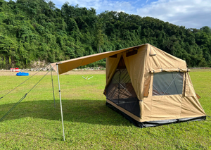 WINCAR WIN200 <span class=keywords><strong>Tente</strong></span> <span class=keywords><strong>de</strong></span> camping pliable quatre saisons, installation en 30 secondes, <span class=keywords><strong>toile</strong></span> imperméable, une chambre et un salon pour l'extérieur - Product Image 3