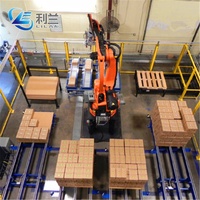 Palettiseur robotisé automatique pour cartons/boîtes/bouteilles, vêtements, emballage électrique haute vitesse, robot palettiseur