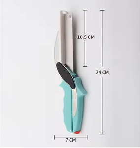Thực Phẩm Chopper 2-Trong-1 Đa Chức Năng Thông Minh Thịt Kéo Rau Cắt Với Thớt Nhà Bếp Shears - Product Image 2