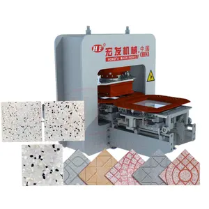 新型石材陶瓷瓷砖切割制造机水磨石地砖压榨机瓷砖制造机