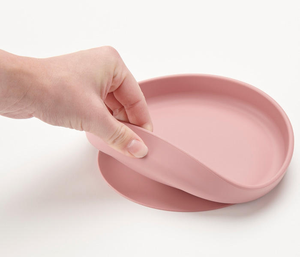 Piatto in Silicone Morbido con Ventosa Antiscivolo, Grande Capacità, Lavabile, Portatile, per l'Alimentazione e l'Apprendimento dei Bambini - Product Image 4