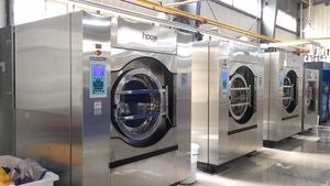 HOOP-Equipo de lavandería comercial, lavadoras industriales, máquina de lavandería <span class=keywords><strong>para</strong></span> la venta, lavado de hotel - Product Image 3